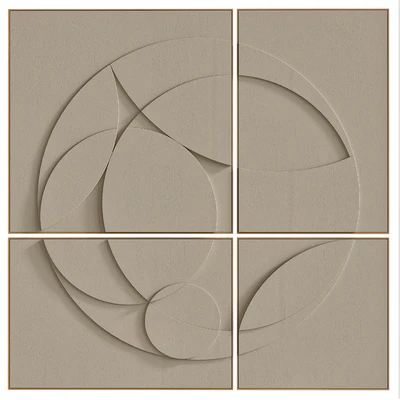 Decorative set of art paintings #54 — Ver 6
