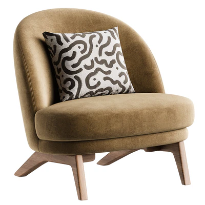 Pyle Cozy White Chair — Ver 4
