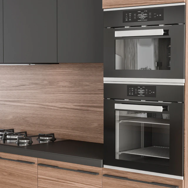 Kitchen Modern - Wooden and Black 59 — Скачать