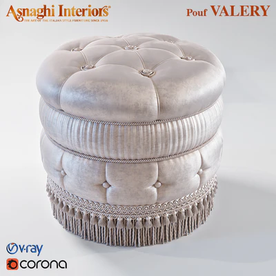 ASNAGHI POUF VALERY — Ver 1