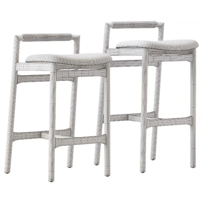 Baden Barstool by Four Hands — View 2