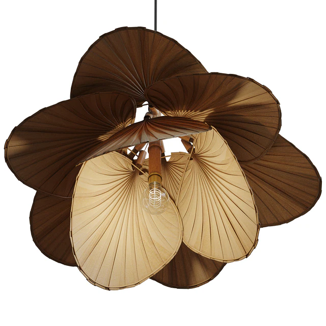 Dry leaf chandelier — Descargar