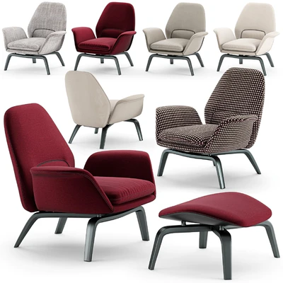 Minotti Gilliam Armchair — Ver 1