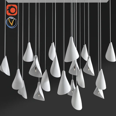 Gamadecor Pappardelle Direct Light Pendant Lamp — Ver 1