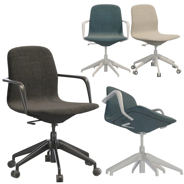 Ikea LANGFJALL office chair (low back) — Скачать