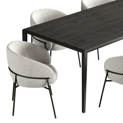TRIA Table RIMO Chair — Ver 3