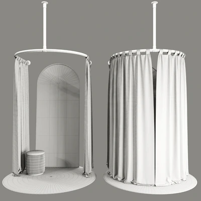 Fitting room for a clothing store — Ver 2