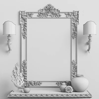 Mirror Chelini art.550 — Ver 2