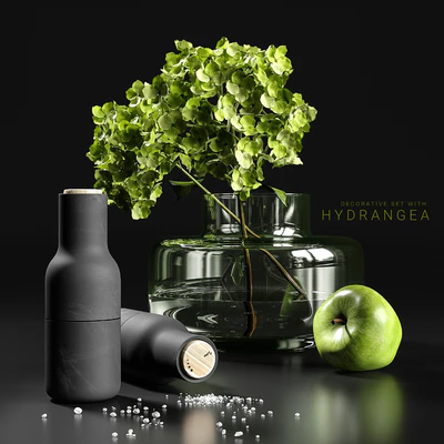 Decorative set with hydrangea — Вид 1