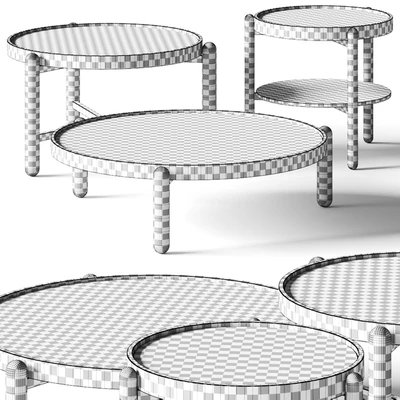 Meridiani Vittorio Coffee & Side Tables — Вид 2