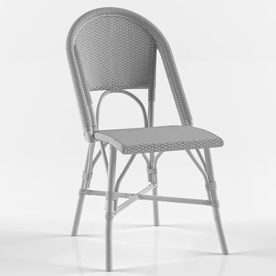 SERENA&LILY Riviera Rattan Dining Side Chair — Вид 2
