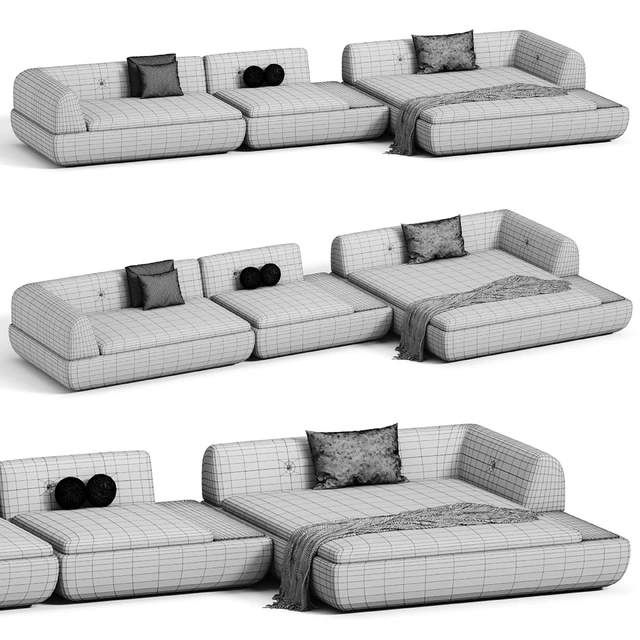Supermoon Sofa by Minotti — Descargar