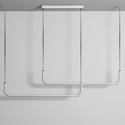 LED Pendant Light Modern Nordic Black Gold — Ver 2