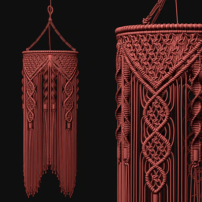 Macrame Pendant Light -2 — Вид 2