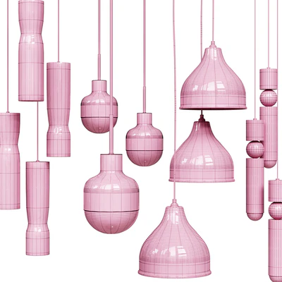 Four Pendant Lights amazing set vol2 — Вид 2