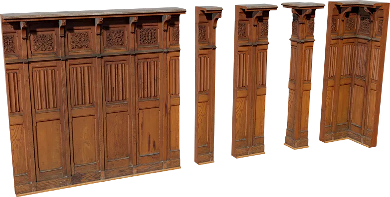 modular wooden wall kit 002 — Descargar