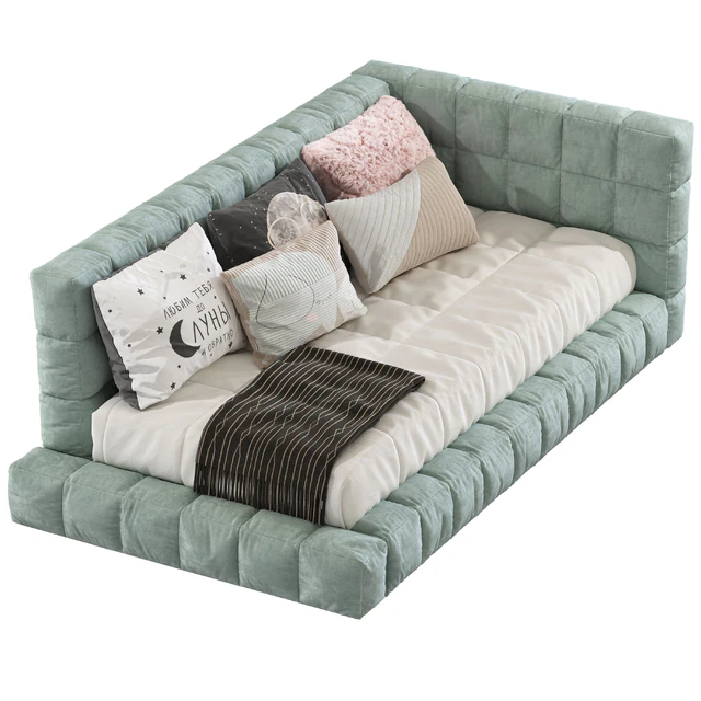 Baldwin Lounge Corner Upholstered Bed 251 — Descargar