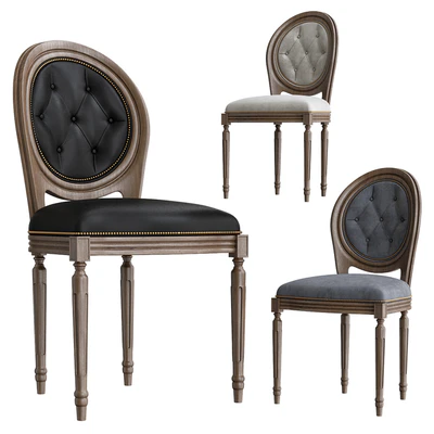 Round Back Paige Upholstered Barstool — Ver 1