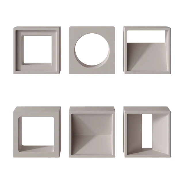 Modular decorative partition Modular Wall 01 — Descargar