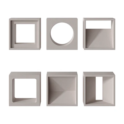 Modular decorative partition Modular Wall 01 — Ver 2