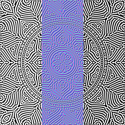 Wall panel with a pattern №2 — Вид 4