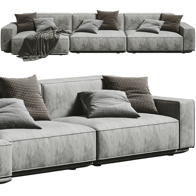 Arflex Marechiaro Chaise Longue Sofa — Descargar