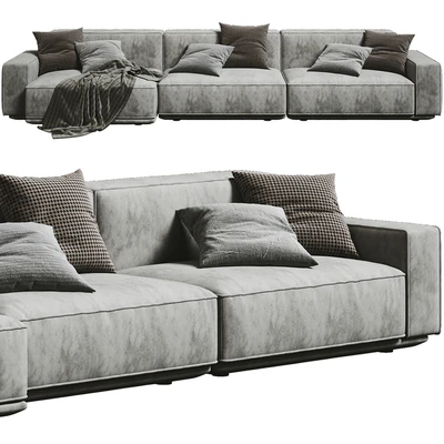 Arflex Marechiaro Chaise Longue Sofa — Ver 3