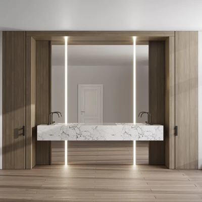 Bathroom furniture by inbani faucet set 33 280 400 70 — Вид 4