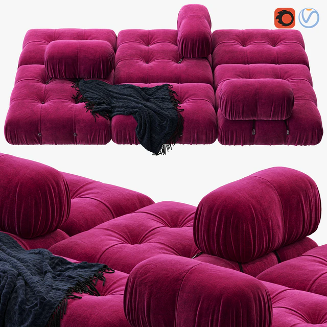 Camaleonda Sofa by B&b Italia — Descargar