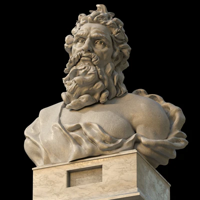 Bust of Neptune — Ver 3
