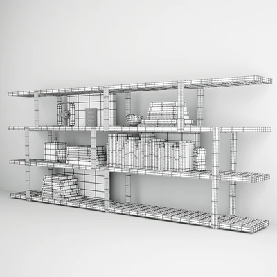 Minotti Dalton Bookcase with Accessories — Вид 3