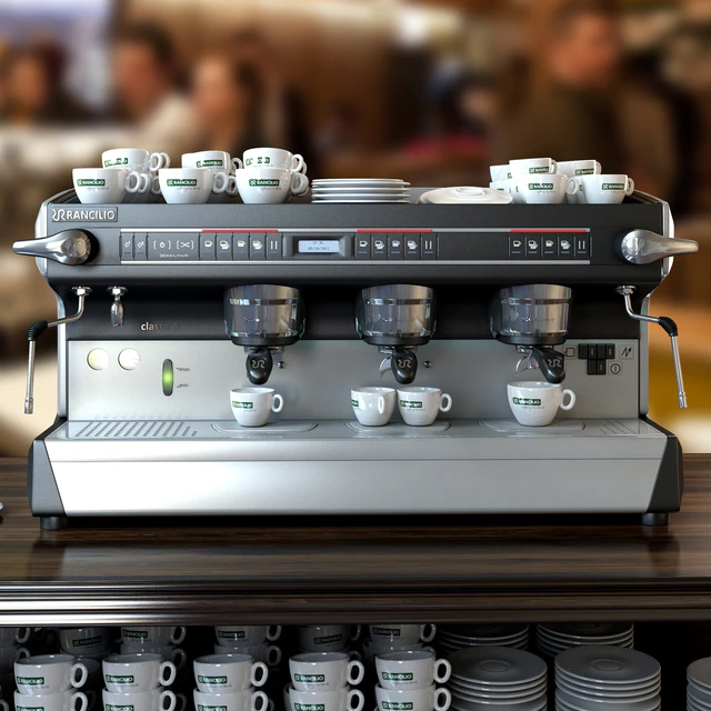 Professional coffee machines Rancilio, 3 groups — Descargar