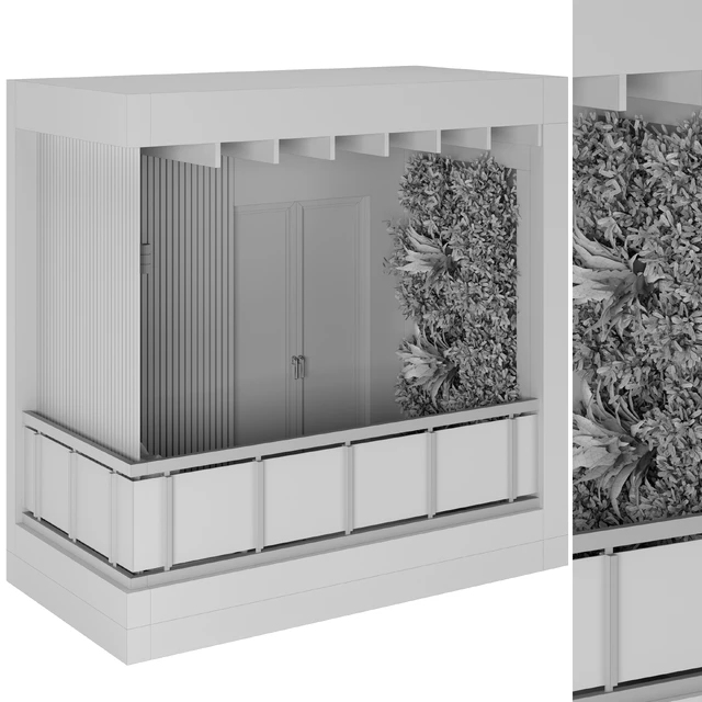 Apartment Modern Balcony 01 — Скачать