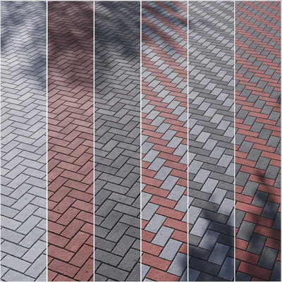 Paving Concrete Set 01 — Вид 1