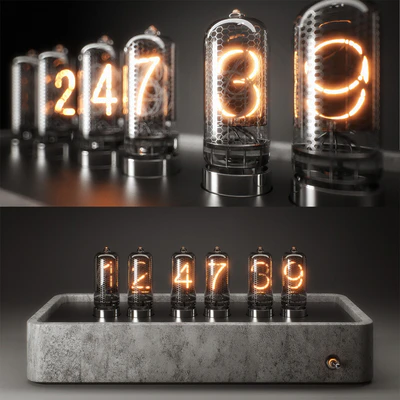 Nixie Tube Clock — Вид 1