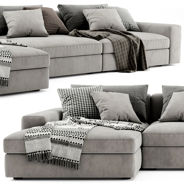 Poliform Dune Chaise Longue Sofa 2 — Скачать