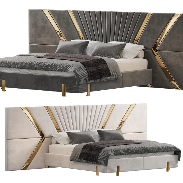 Piero Bed, Кровати — Скачать
