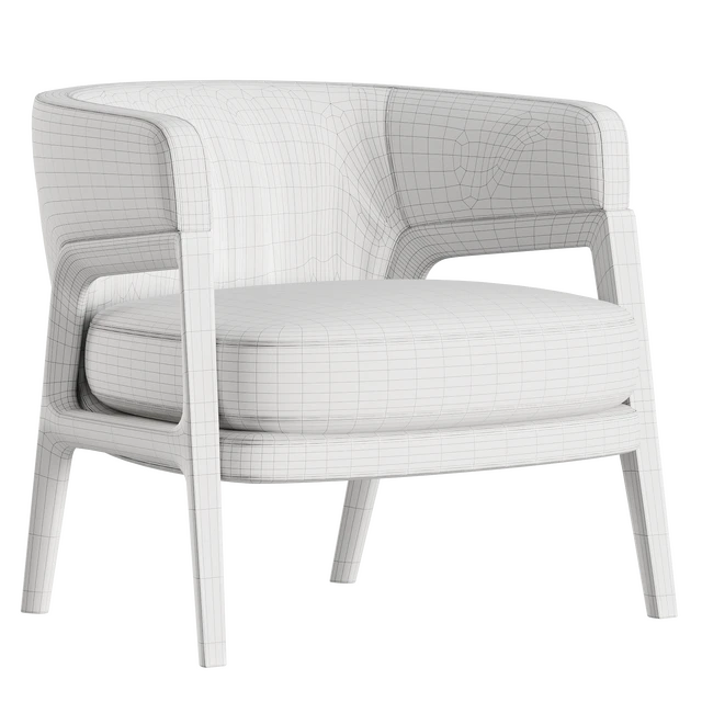 Duo Armchair by Paltrona Frau — Скачать