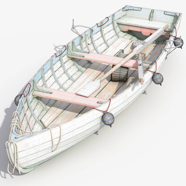 Old fishing boat — Скачать
