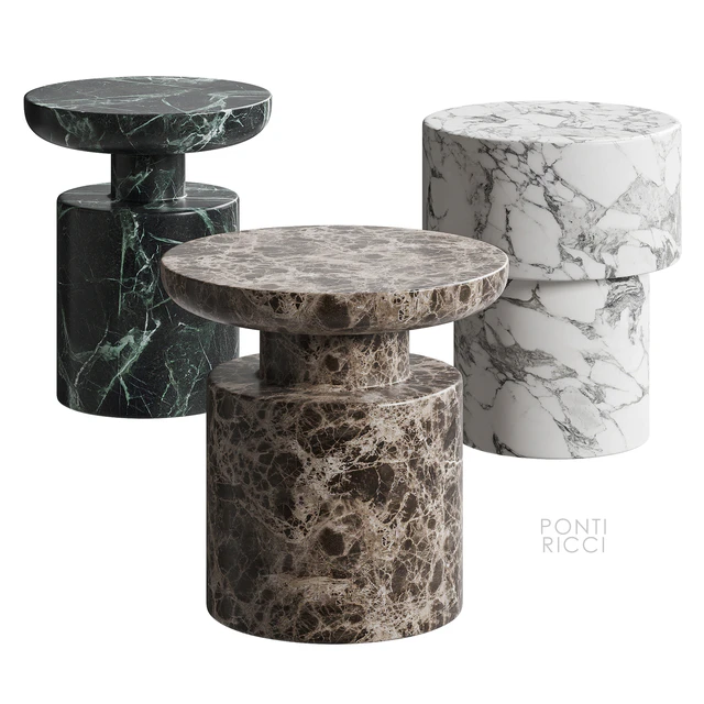 PONTI RICCI боковой столик RH — Скачать