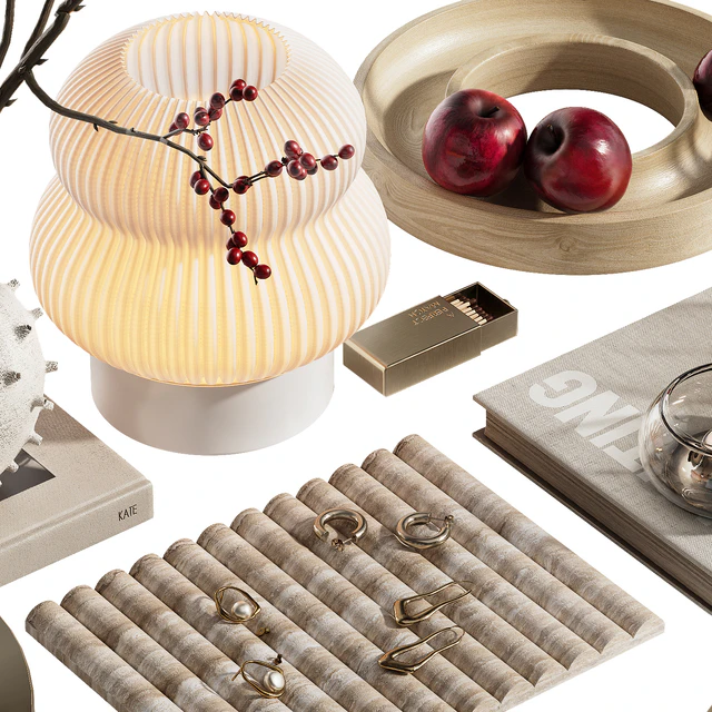 Decorative set with branches with berries ch6 — Download