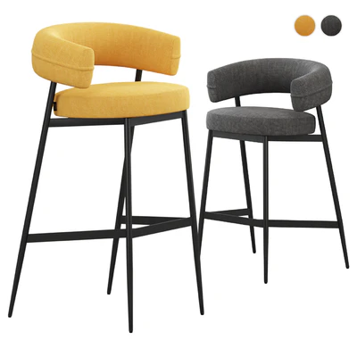 Bar stool Zanotta Nena — Ver 1