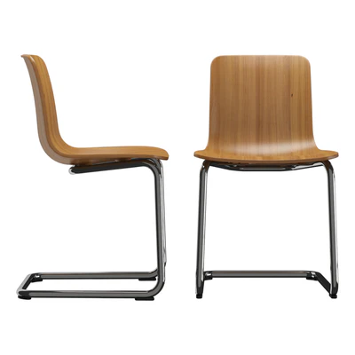 Vitra HAL Cantilever & Vitra Belleville Table (Bistro) — Ver 4
