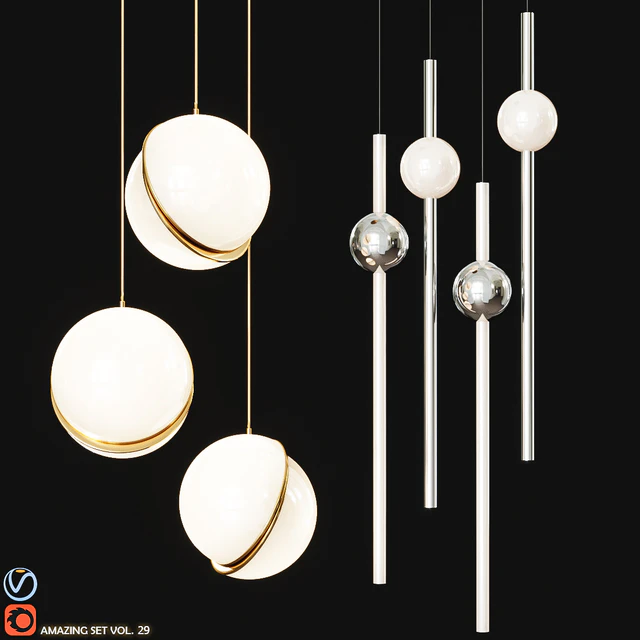 Set pendant lights — Descargar