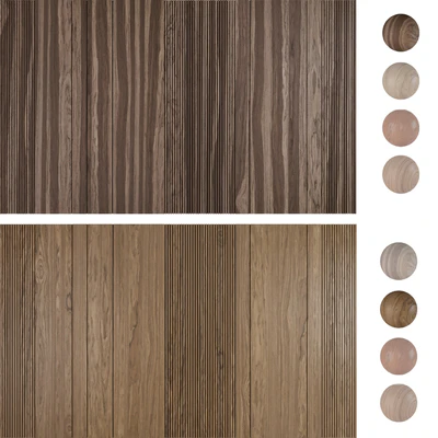 Wood panel set 3 — Вид 1