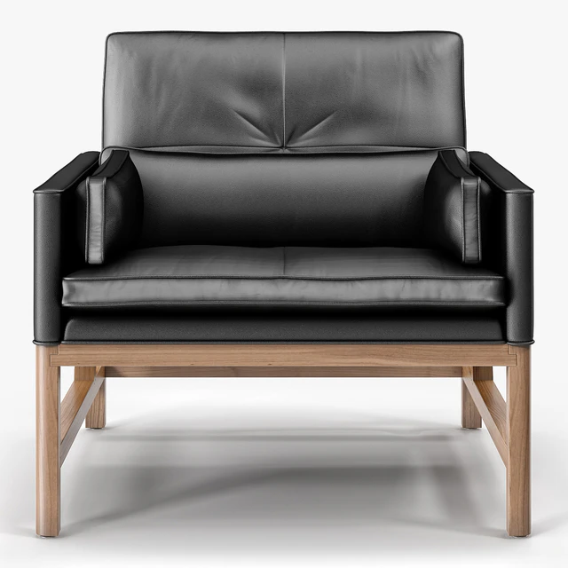 BassamFellows Low Back Lounge Chair — Descargar
