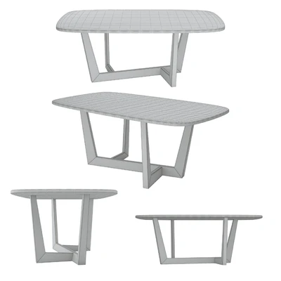 Bonaldo 'art wood' Barrel Tables — Вид 3