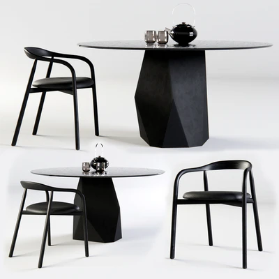 SOVET ITALIA Deod Table and Autumn Chair — Ver 1