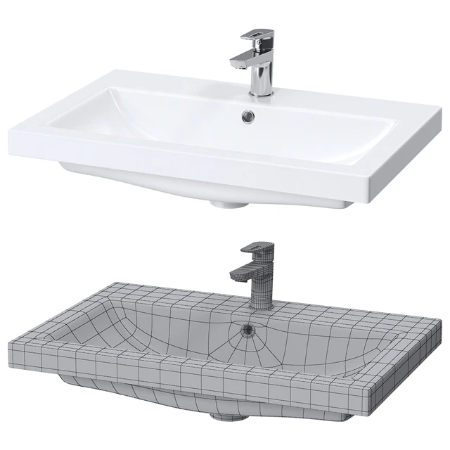 Washbasins Cersanit COMO — Descargar