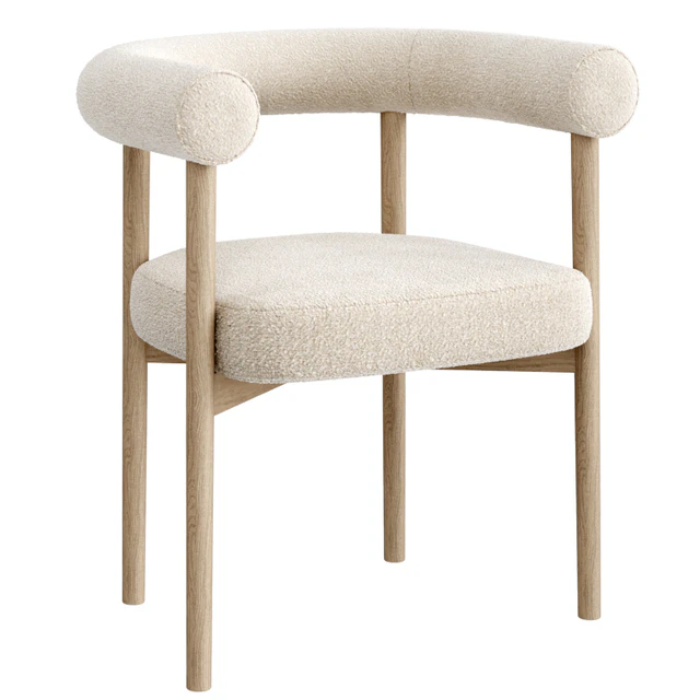 Mazz Boucle Dining Chair by Leanne Ford — Descargar